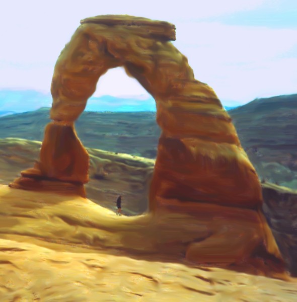 The Hike to Delicate Arch