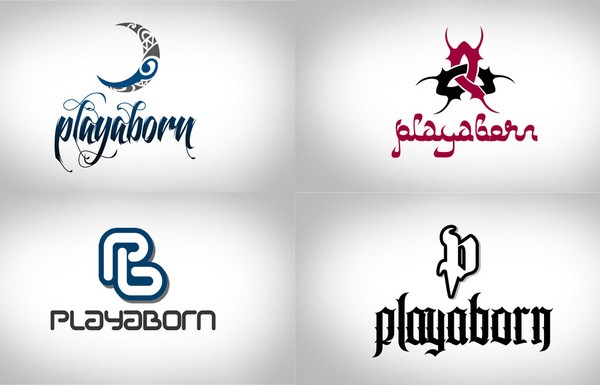 Playaborn logos
