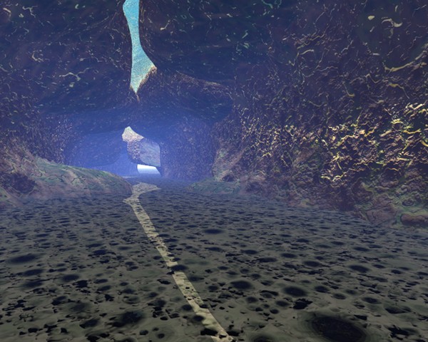 underwater caves