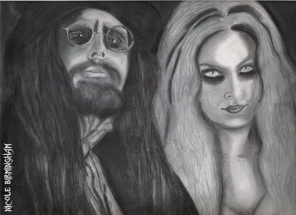 Living Dead Girl Rob and Sheri Zombie