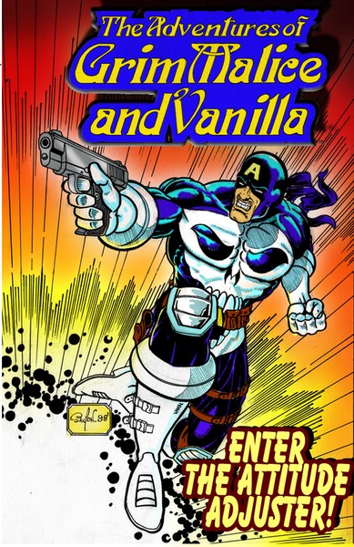 The Adventures of Grim Malice and Vanilla cover ar