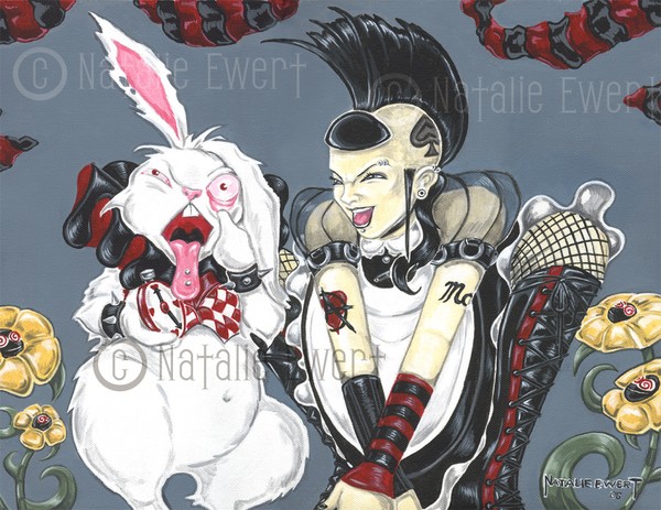 Punk Alice & Rowdy White Rabbit