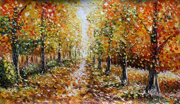 Buy Landscape Oil Painting For Sale Autumn Rybakow