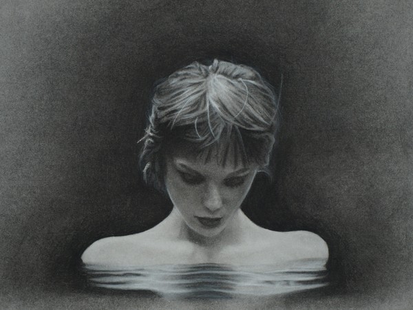 Nude Girl in Water
