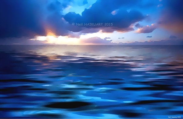 ocean 1 oil painting