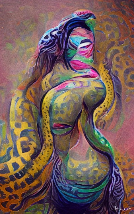 Anaconda Woman