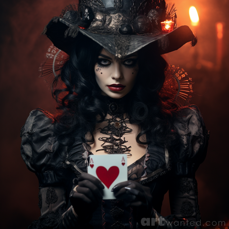 Queen of hearts Halloween style