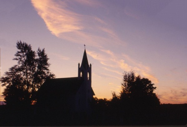 Church at Sunset