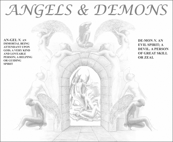 web page(angels & demon gallery)