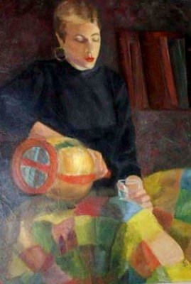 Woman Pouring Wine
