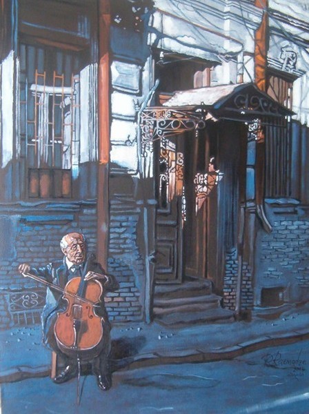 The Old Cellist