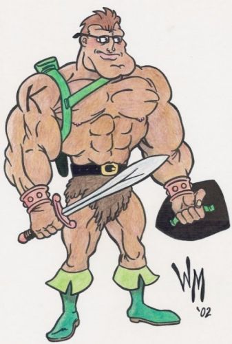 Manley the Barbarian