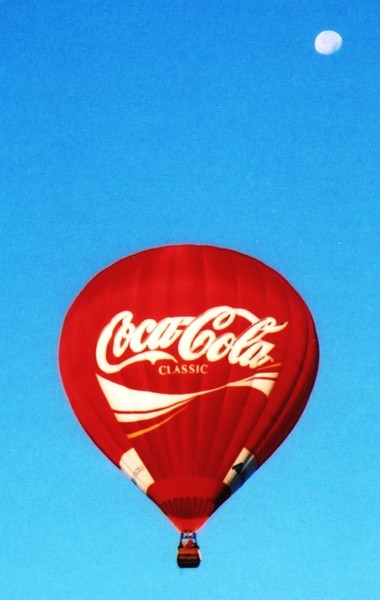 Have a Coke and reach for the moon!