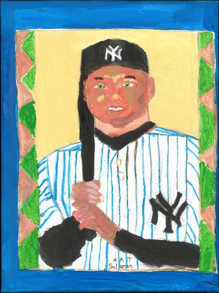 Dereck Jeter original painting