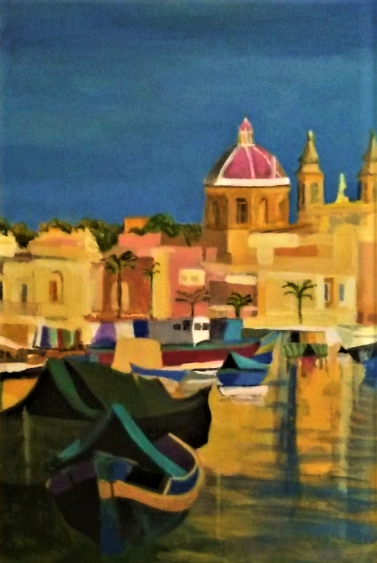 Maltese Fishing Harbour