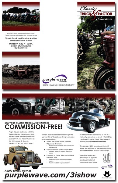 Classic Truck and Tractor Auction brochure