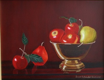 Apples and Pears Still Life