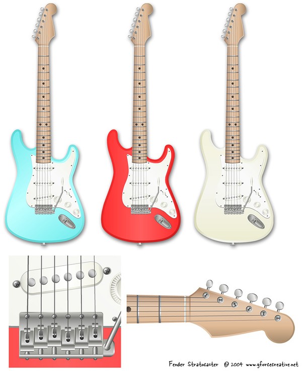 Fender Stratocasters