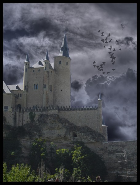 Storm at The Castle