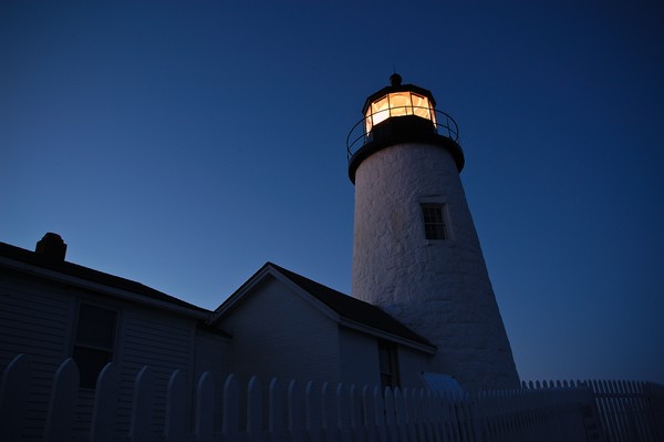 EveningLighthousePemequidPointME