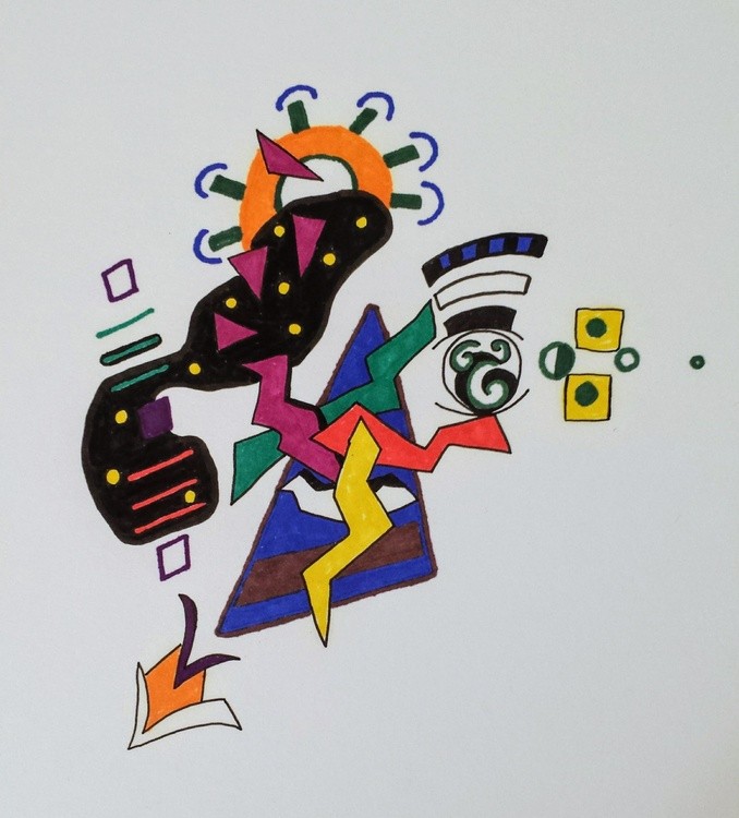 Abstract Marker 4