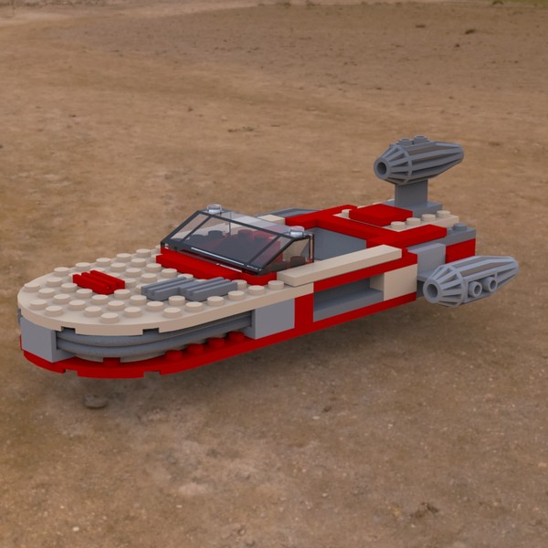 LEGO Landspeeder On the Ground