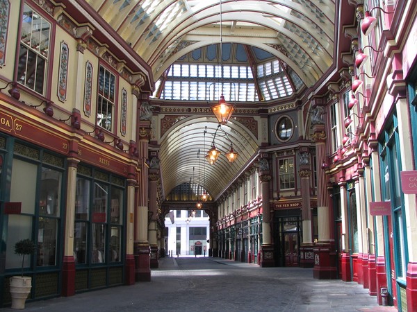 Leadenhall Market, London, UK