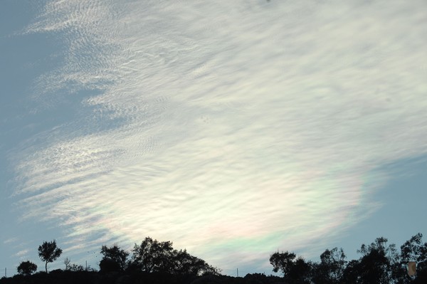 clouds ... with light