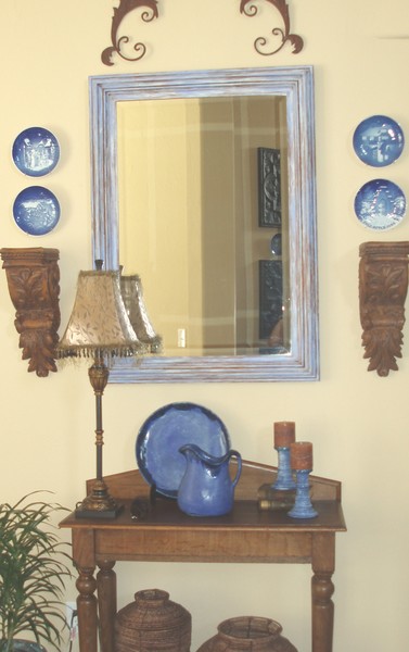 Antiqued/Weathered Mirror