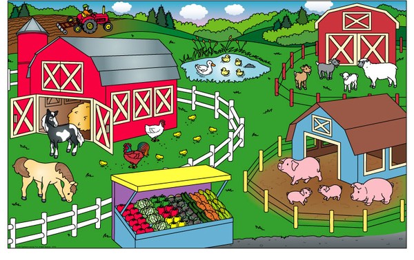 Farm Poster from HighReach Learning