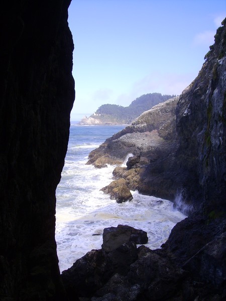 View from the Sea Lion Caves, Oregon coast