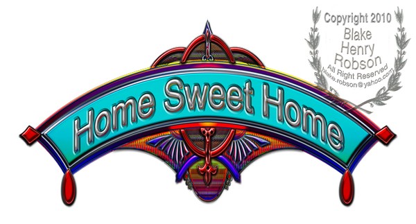 Ornamental Banner Home Sweet Home