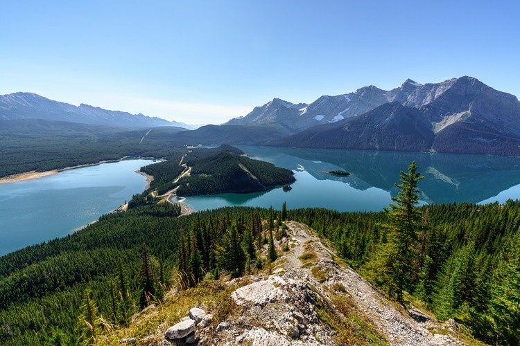 Canadian Rockies: A reward after a morning hike