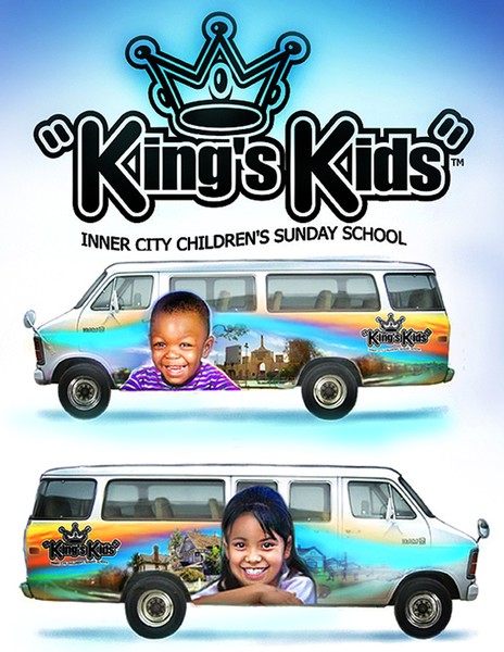 KINGS KIDS - van layout design