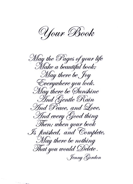 YOUR BOOK