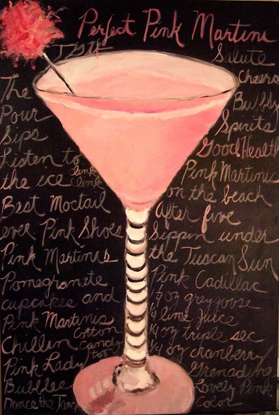 Perfect Pink Martini