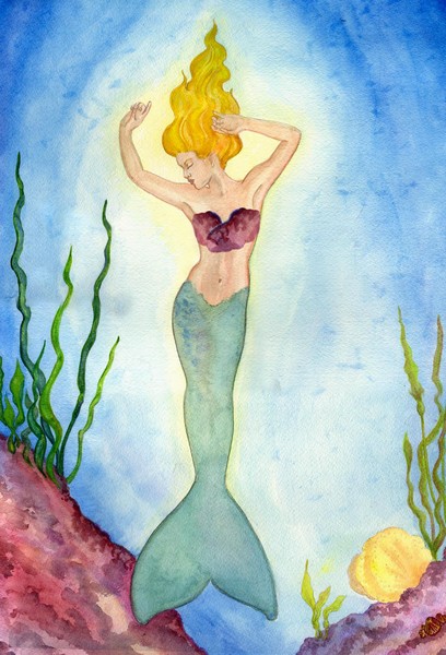 under the sea mermaid