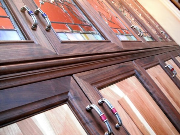 Black Walnut and Cherry Cabinet