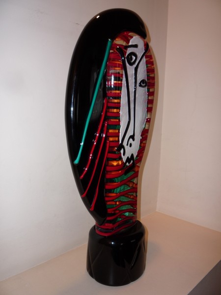 Venetian art glass PALOMA Omaggio a Picasso