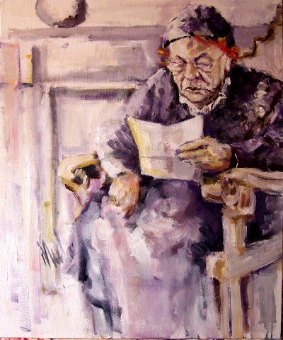 Miek Steenbergen playing mother Van Gogh