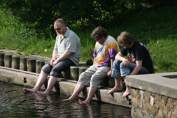 Both Feet in the Water