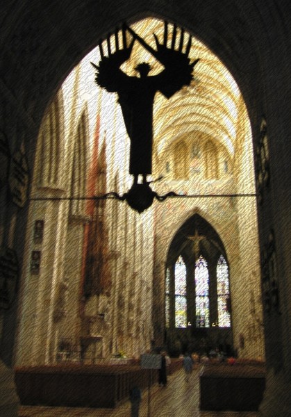 St Michael Sculpture, Ulm Cathedral