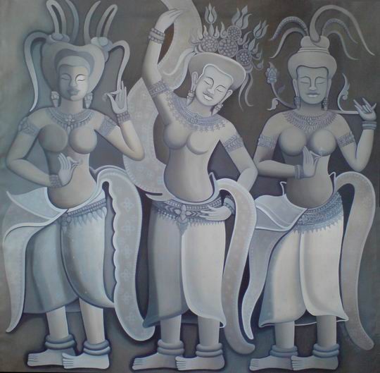 Stone Temple Dancers