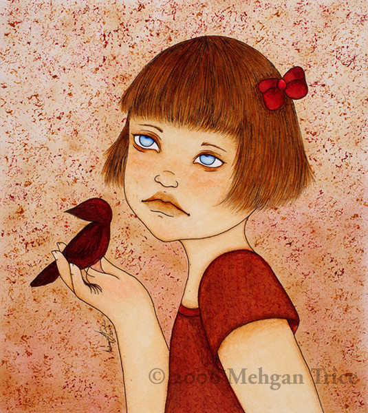 Sophia and the Red Bird