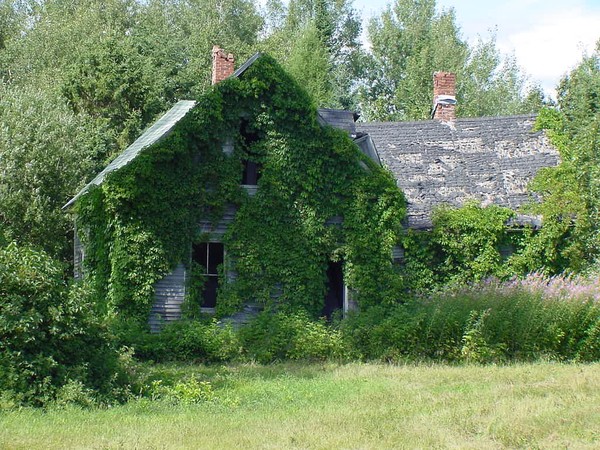 Old Farm House after mowing