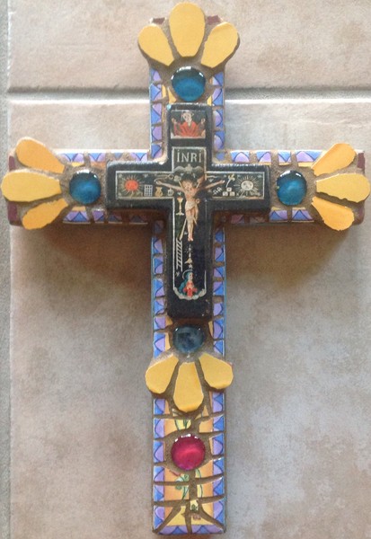 Large Mosaic Cross