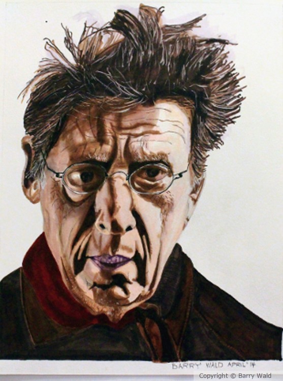 Portrait of Philip Glass