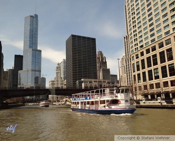 on the Chicago River