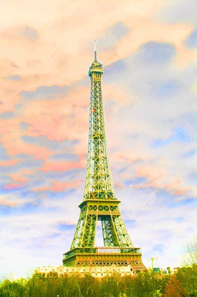 Eifle Tower Vanilla Sky