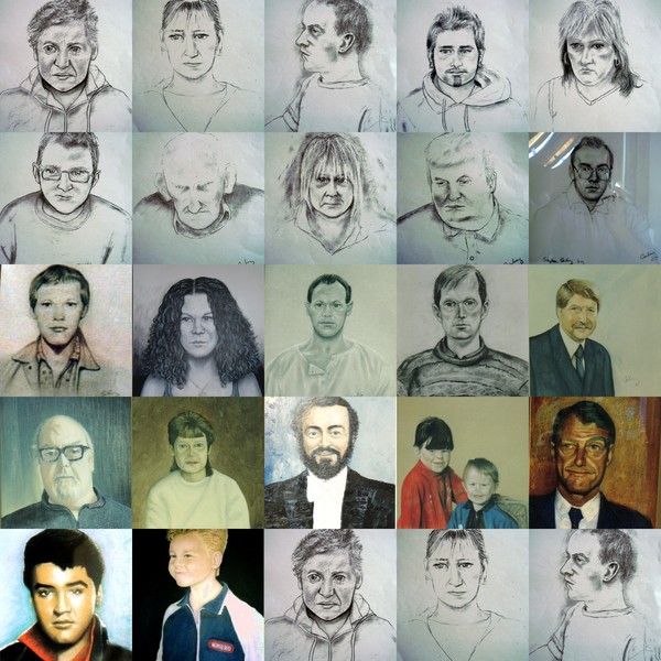 portrait collage